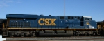CSX 761 sits with other GE's in the yard